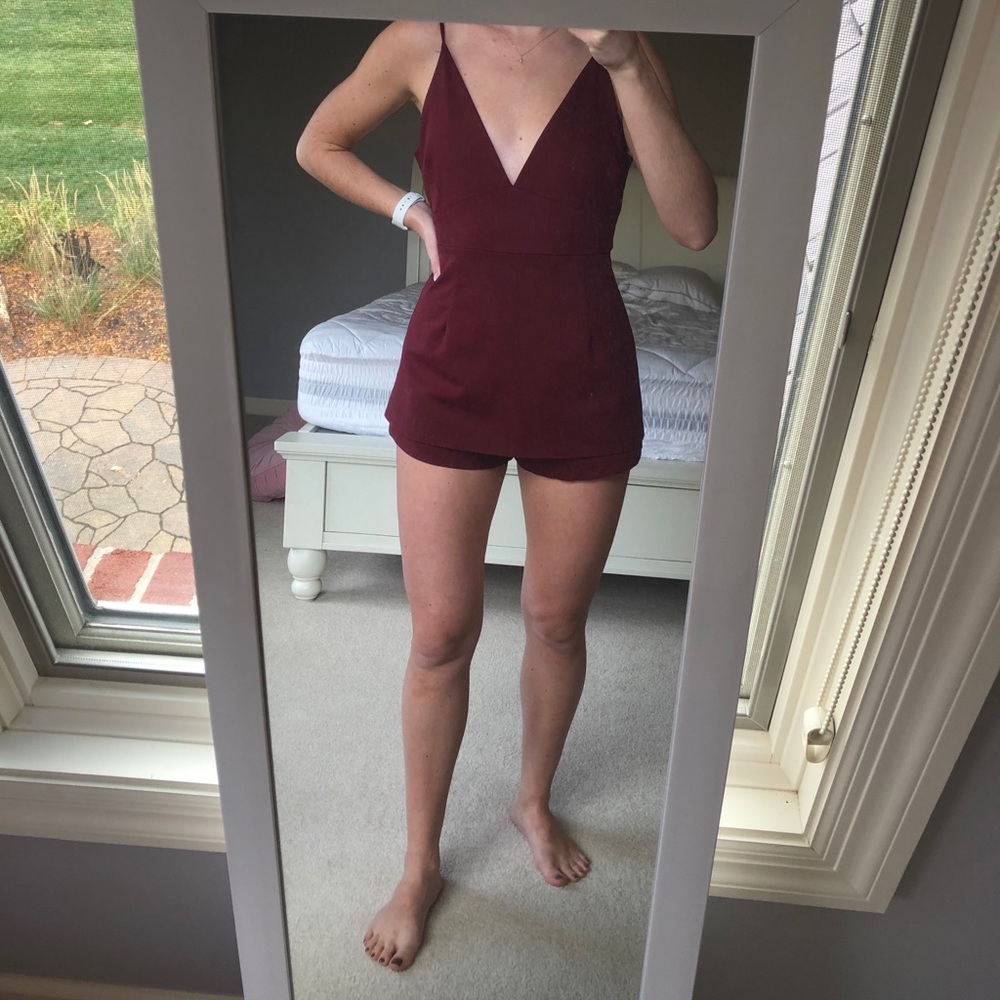 Blue Spero Boutique Romper Mini Dress